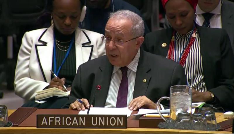 بالصور.. لعمامرة يعرض خارطة الطريق الإفريقة للأمن أمام الأمم المتحدة