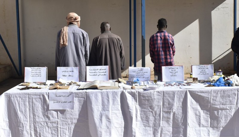 النعامة: توقيف 3 أشخاص يمتهنون السحر والشعوذة