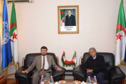 لهبيري يبحث مع لؤي عيسى سبل التعاون الشرطي بين الجزائر و فلسطين