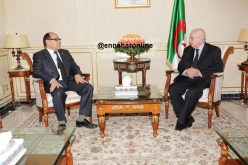 بالصور.. بن صالح يودع سفير ليبيا بعد انتهاء مهامه بالجزائر