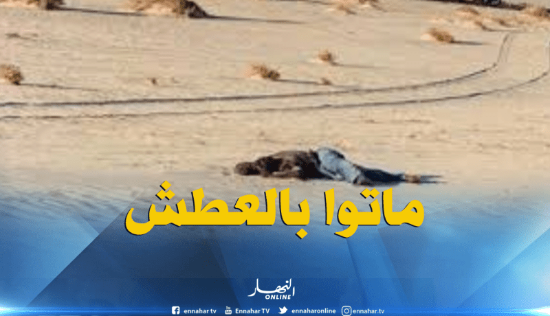 وفاة شخصين عطشا ونجاة آخر في صحراء تمنراست