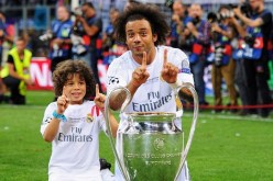 بالفيديو.. إبن مارسيلو  يسجل هدفا رائعا ويلهب غرف تغيير ريال مدريد