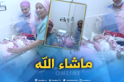 بالصور.. ولادة أربعة توائم في الجلفة 