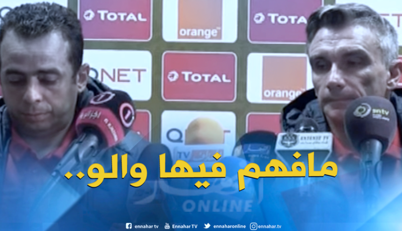 بالفيديو.. مُدرب “الأهلي” يتضامن مع صُحفي جزائري بعد طرده!
