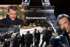 ماكرون مودّعا هاليداي: “كنت جزء من فرنسا.. “