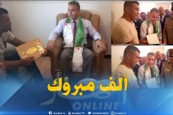بالصور ..تمار ومدير المصلحة الاجتماعية بوزارة الدفاع يسلمان سكن اجتماعي لأحد ضحايا الإرهاب
