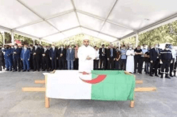 المجاهد عبد القادر العمودي يوارى الثرى بمقبرة العالية