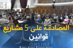 بالصور.. مجلس الأمة يُصادق على خمسة مشاريع قوانين