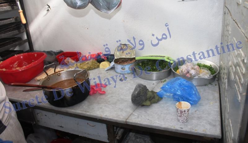 قسنطينة: تسجيل عدة مخالفات تتعلق بعدم احترام شروط النظافة في بيع المأكولات