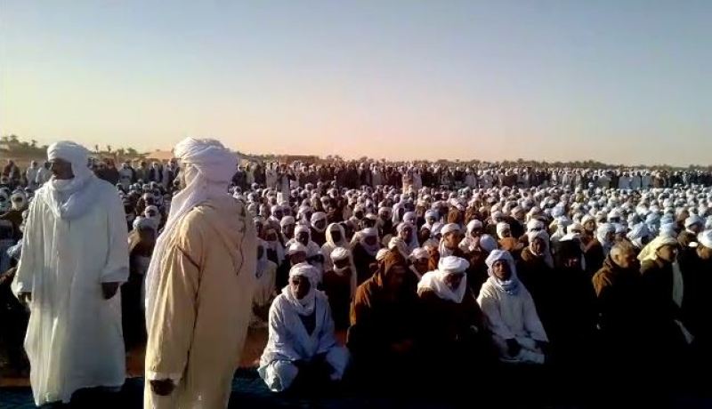 بالفيديو.. تشييع جنازة الشيخ محمد الدباغي شيخ زاوية “تنركوك” بأدرار