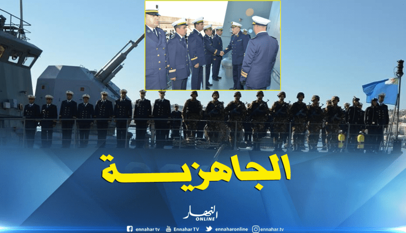 بالصور.. محمد العربي حولي يشرف على تفتيش المفرزة المشاركة في “المرجان-18”