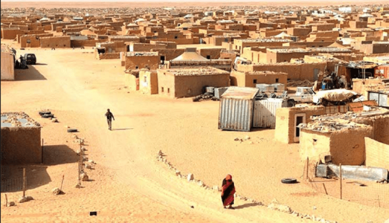 قافلة مساعدات غذائية تنطلق باتجاه مخيّمات اللاجئين الصحراويين بتندوف