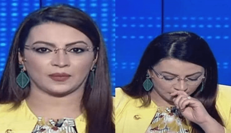 بالفيديو.. مذيعة تونسية تتعرض لنوبة سعال حادة على المباشر بسبب كورونا