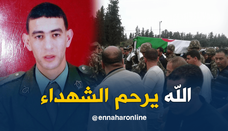 بالفيديو.. هكذا شيع سكان الشفة جنازة شهيد الوطن مراد قوادري