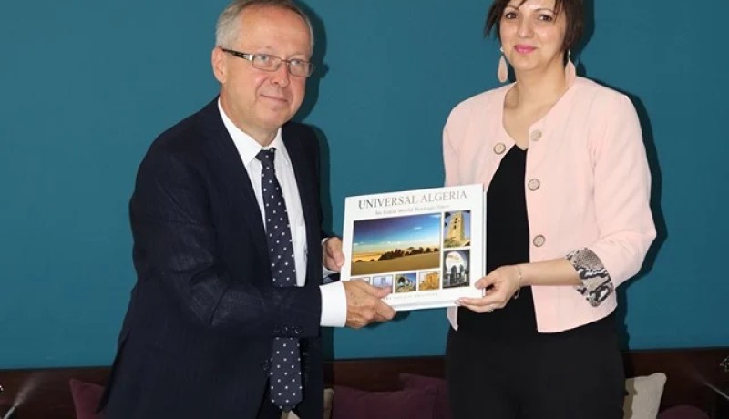 مرداسي والسفير البولوني يؤكدان على ضرورة الإرتقاء الثّقافي بين البلدين