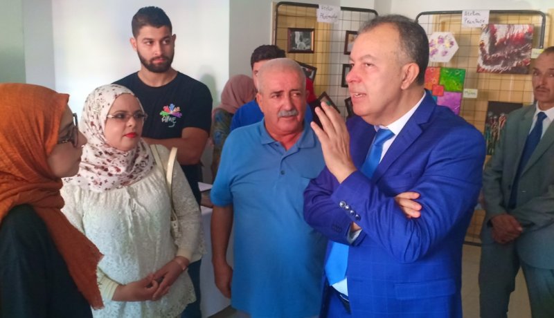 بالصور.. والي عنابة يزور دار الأمل حنون مليكة لمساعدة الأطفال المرضى
