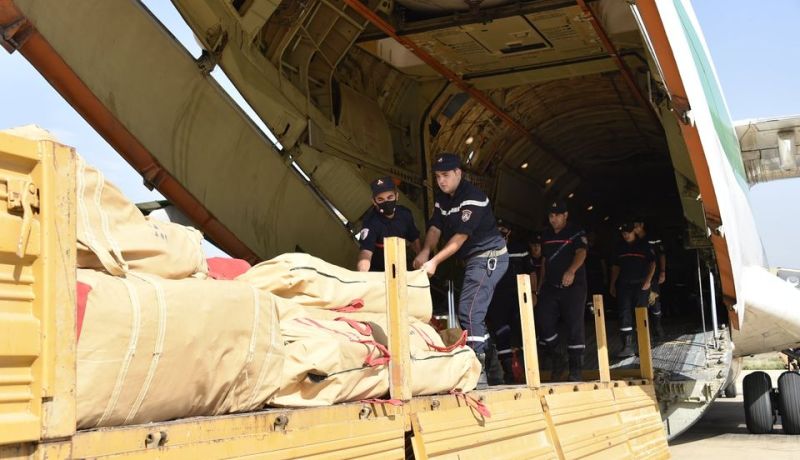 دفعة ثانية من المساعدات الجزائرية للنيجر اثر الفيضانات الأخيرة