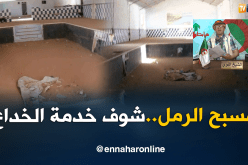 الشيخ النوي.. مسبح الرمل في البيض