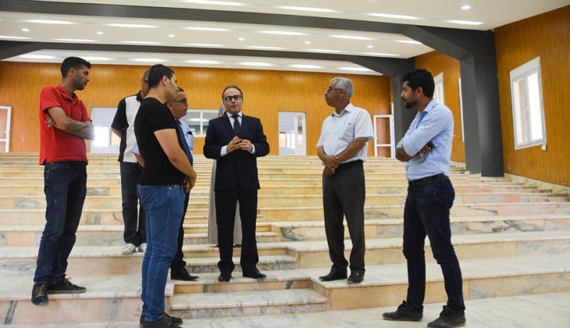 استلام ثلاث مدرجات بيداغوجية خلال الدخول الجامعي المقبل بمستغانم