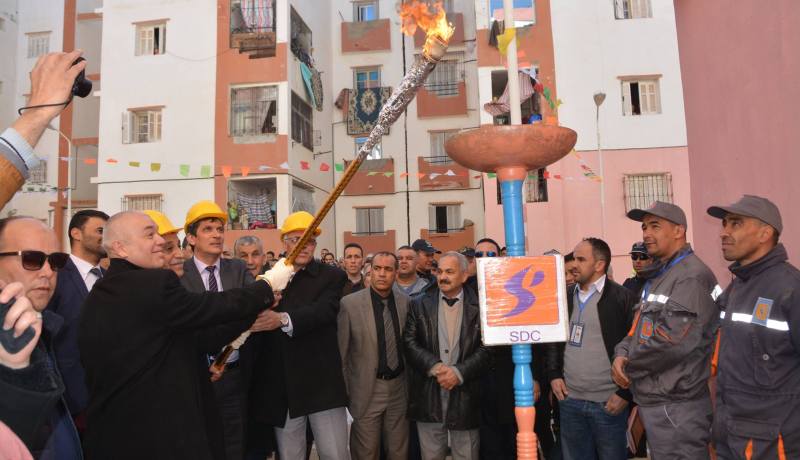 إستفادة أزيد من 200 مسكن من الربط بشبكة الغاز في مستغانم