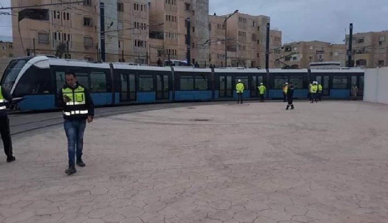 إنطلاق التجارب التقنية على الشطر الأول من الخط الأوّل لترامواي مستغانم