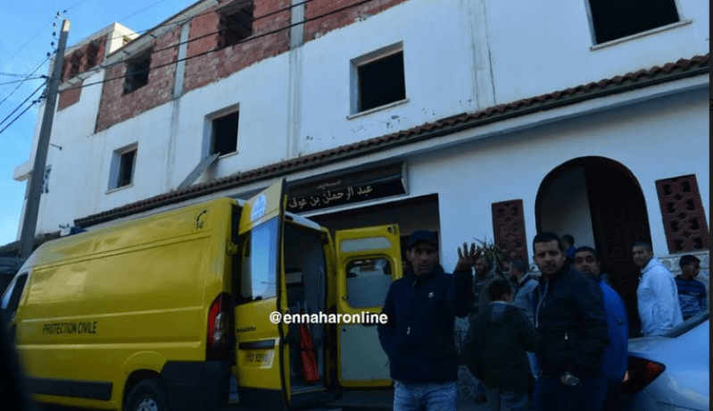 سقوط عامل بناء من سلالم “الصافوطاج” بمسجد بالسويدانية