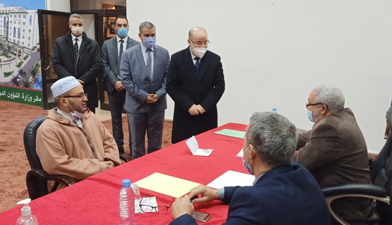 مسجد باريس.. بلمهدي يشرف على انطلاق مسابقة انتداب الأئمة