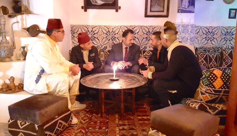 سليم دادة يثمن مبادرة تحويل حمّام قديم إلى مقهى ونادي ثقافي بالقصبة