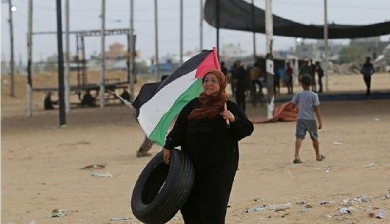 “المقاومة خيارنا” شعار مسيرات العودة اليوم في غزة