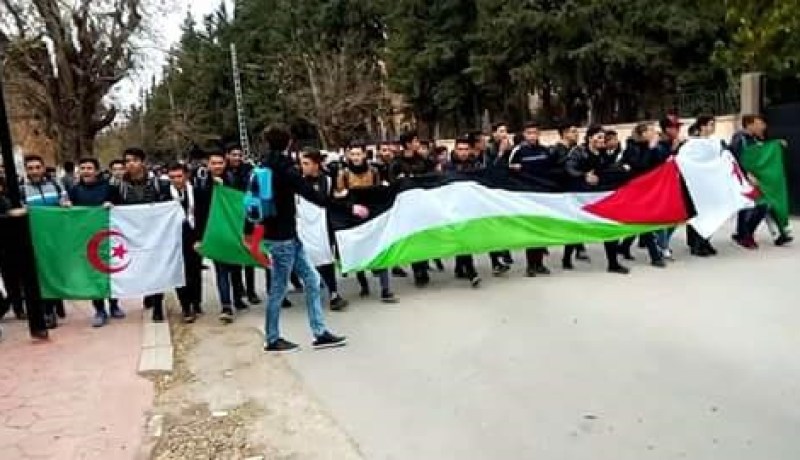 تلاميذ وطلبة 14 ولاية في مسيرات حاشدة نصرة للأقصى