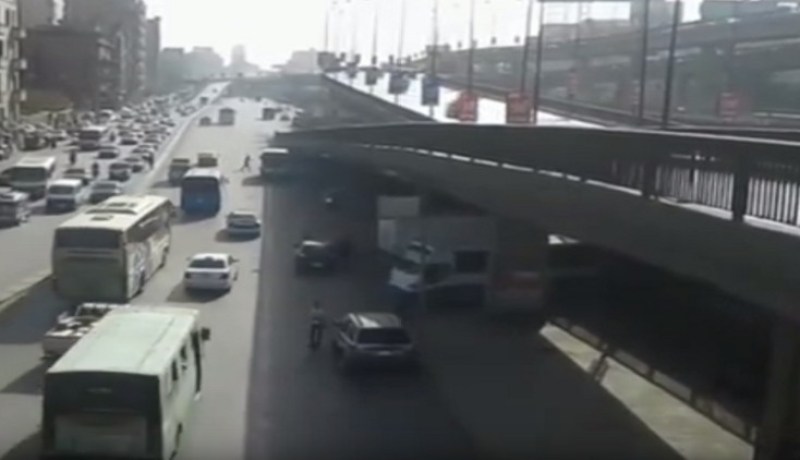 56 ضحية في حادث تصادم وسط مصر