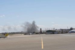 طيران قوات حفتر يقصف مطار معيتيقة الدولي في ليبيا