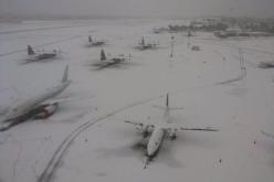 عاصفة ثلجية شمال أوروبا تُلغي العديد من الرحلات الجوية