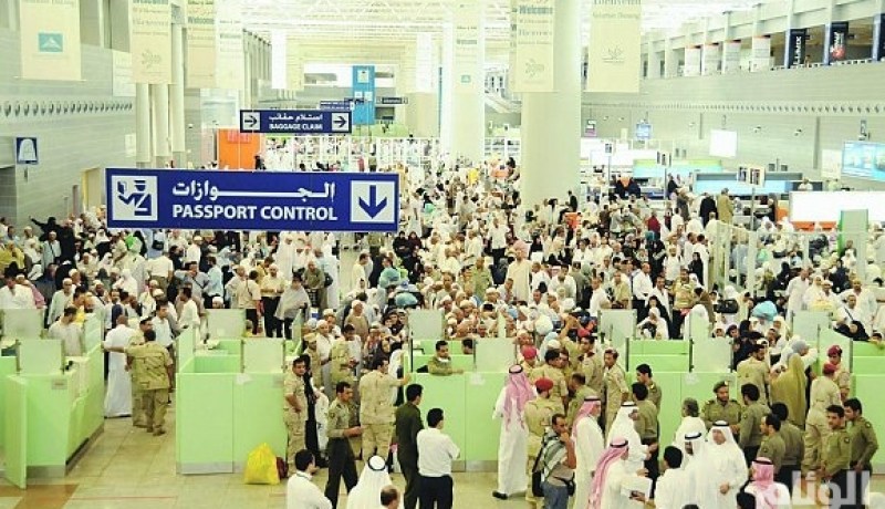 وصول أول رحلة لحجاج بيت الله الحرام إلى السعودية
