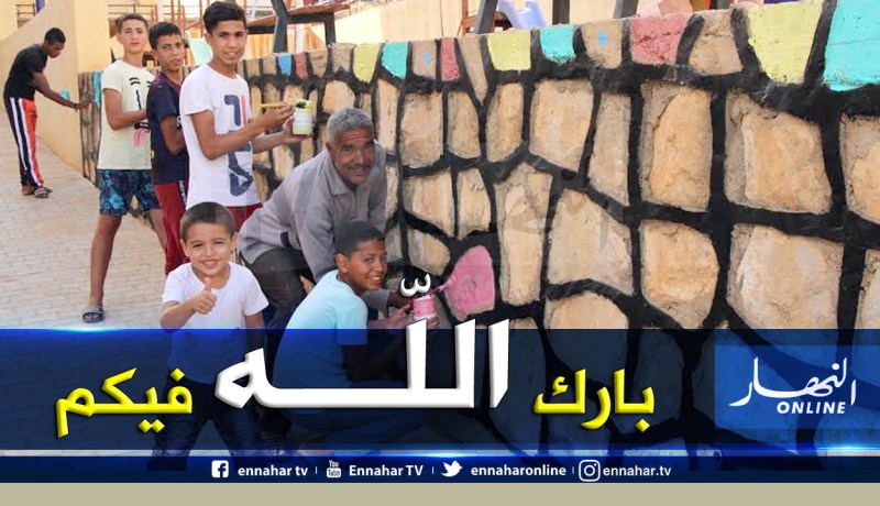 بالصور.. حملة ذات منفعة عامة بمغنية في تلمسان
