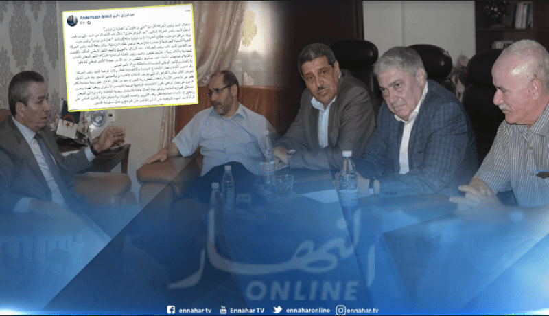 مقري يعرض مبادرة التوافق الوطني على بن يونس و بن فليس