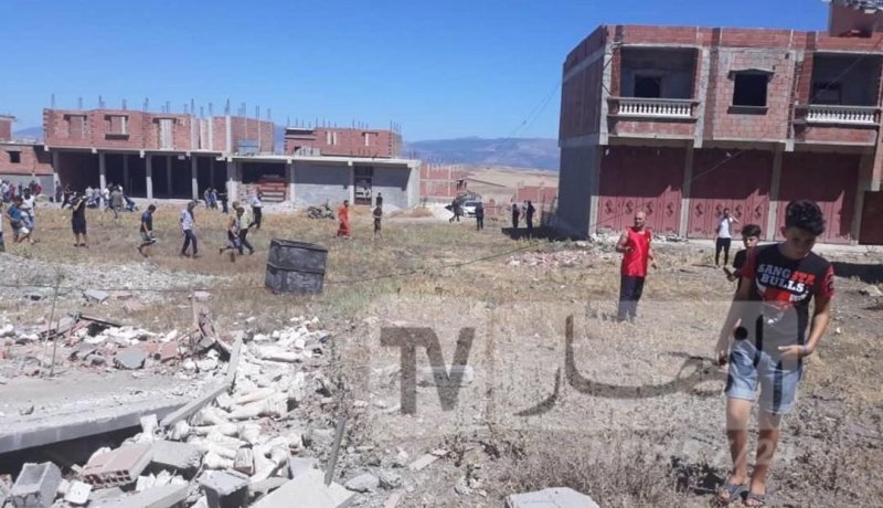 وزارة الداخلية تعلن منطقة الخربة بميلة منطقة منكوبة