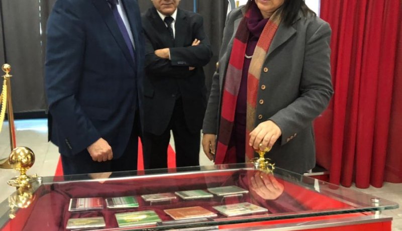 ميهوبي يزور معرضا خاصا بالصندوق الوطني للتوفير والاحتياط