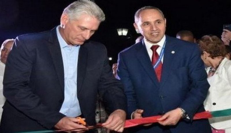 ميهوبي يشارك الرئيس الكوبي إفتتاح المعرض الدولي للكتاب بهافانا
