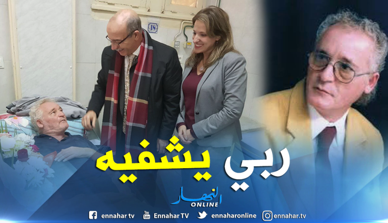ميهوبي يتمنى الشفاء للفنان طالب طاهر