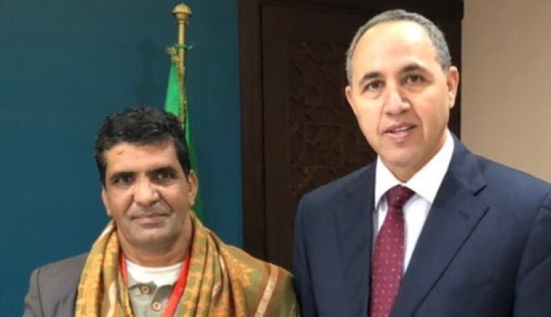 ميهوبي يستقبل الروائي محمد بن جبار