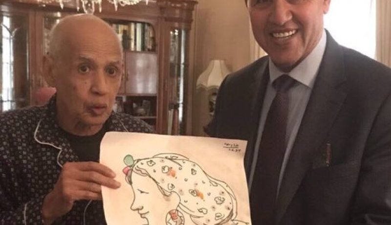 ميهوبي يفتتح معرض الفنان التشكيلي المجاهد “فارس بوخاتم”