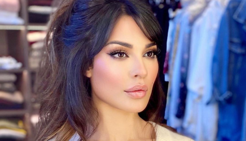 النجمة اللبنانية نادين نجيم تتخذ هذا القرار مع أبنائها