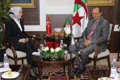 بالصور.. ناصري يستقبل السفيرة التركية في الجزائر