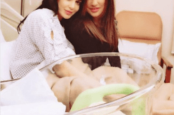 نجوى كرم تزور سيرين عبد النور بعد وضعها “كريستيانو”