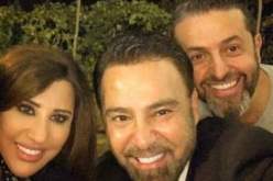 سيلفي نجوى وعاصي يشعل شبكات التواصل