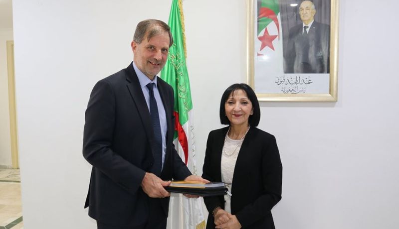 وزيرة البيئة تستقبل سفير ورئيس وفد الاتحاد الأوروبي بالجزائر