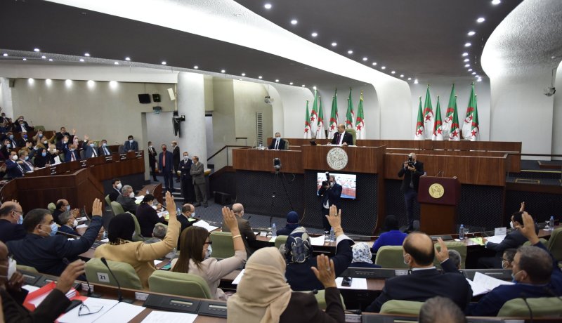 نواب المجلس الشعبي الوطني يصادقون بالأغلبية على مشروع قانون المالية 2021