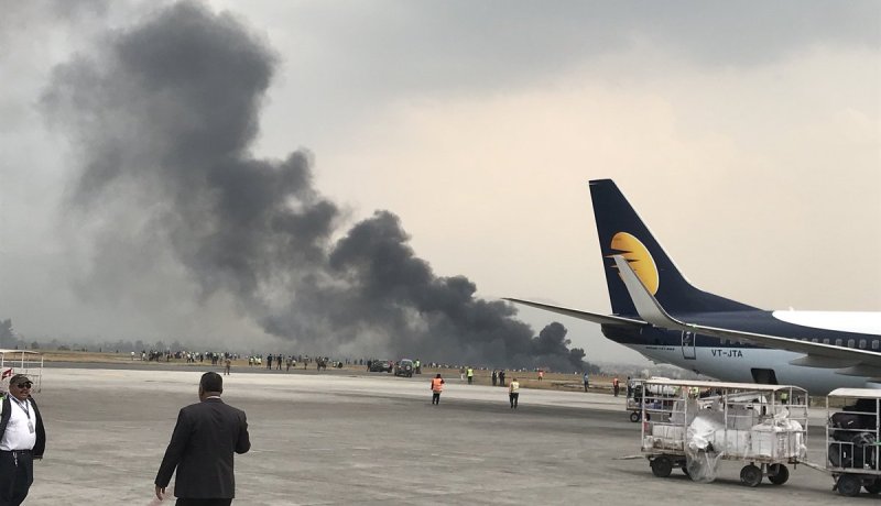 50 قتيلا على الأقل جراء تحطم طائرة ركاب بنغلادشية في نيبال