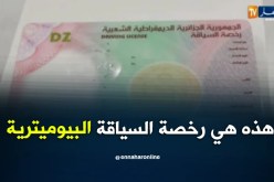 هذه هي رخصة السياقة البيومترية التي ينتظرها الجزائريون